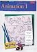 Book cover of Animation 1: Learn to Animate Cartoons Step by Step (Cartooning, Book 1).