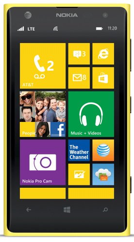 spec Nokia Lumia 1020, Yellow 32GB (AT&T)