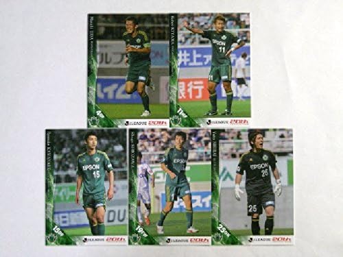 JCard20132nd Matsumoto Yamaga FC regular Comp five types official TradingCard