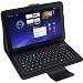 Bluetooth Keyboard Folding Leather Case for Samsung® Galaxy Tab 10.1
