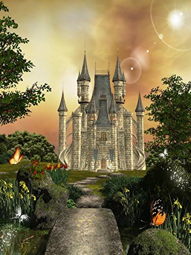 Great Castle Backdrops for Kids Fairy Tale 3x5ft Photography Background Cloth