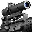 BARSKA 4x20 Electro Sight Scope M-16 Rifle Scope