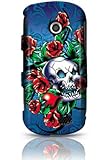 Samsung A817 Solstice 2 Graphic Case - Skull with Roses (Free HandHelditems ....