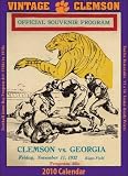 Clemson Tigers Football 2010 Vintage Wall Calendar