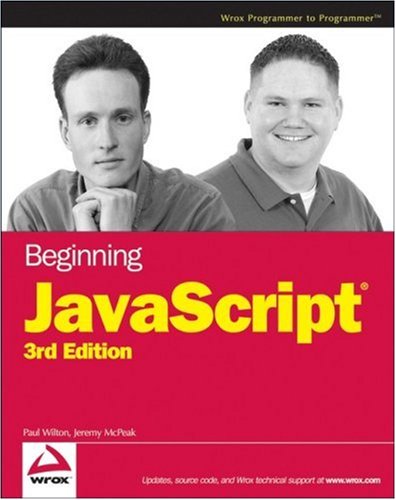 City Travel Guides Discounted  Books : Beginning JavaScript, 3rd Edition (Programmer to Programmer)