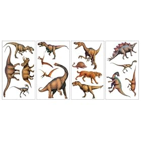 RoomMates RMK1043SCS Dinosaurs Peel & Stick Appliques