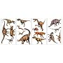 RoomMates RMK1043SCS Dinosaurs Peel & Stick Appliques