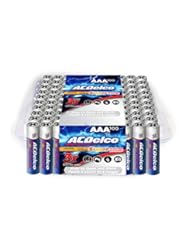 From Amazon.com. Click for details:
 Health and Beauty: ACDelco AAA Super Alkaline Batteries, 100-Count - ACDelco Health and Beauty: ACDelco AAA Super Alkaline Batteries, 100-Count - ACDelco
