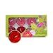 8 handmade scented red rose tealight gift box set