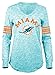 NFL Women's Space Dye Long Sleeve V-Neck Tee