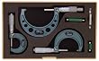 Mitutoyo 103-922, 0 - 3" X .0001" Outside Micrometer Set, with Standards