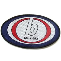 Blink 182 Aufn�her Patch oval logo