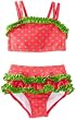 Hartstrings Girls 2-6X Little Two Piece Ruffled Bikini