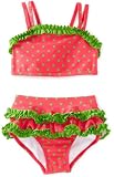 Hartstrings Girls 2-6X Little Two Piece Ruffled Bikini