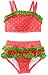 Hartstrings Girls 2-6X Little Two Piece Ruffled Bikini, Pink Dot, 5