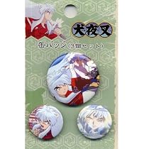 犬夜叉 缶バッジ（3個セット）IY54-02