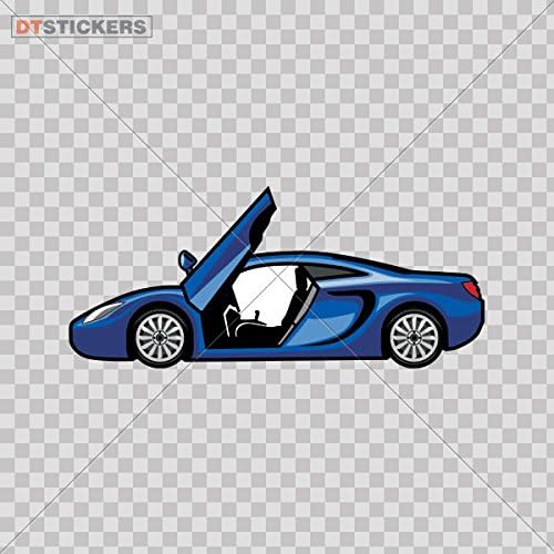 Vinyl Sticker Decals Ferrari Car Logo Sports Bike (4 X 1,76 Inches) Fully Waterproof Printed vinyl sticker