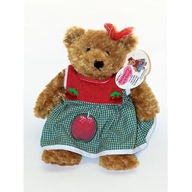 8" Plus Bean Bag Teddy Bear: Honey Crisp (ADA)