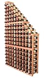 144 Bottle Waterfall Wine Cellar Rack (Premium Redwood)