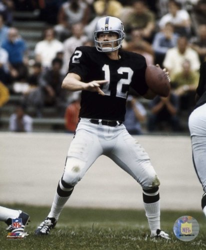Ken Stabler Oakland raiders 8x10 Photo (Ready to Throw)