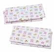 Gerber 4-Pack Flannel Burpcloth Set (Pink)