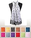 Stars Multi Color Viscose Scarf
