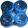 Arbor 4-Set Street Series Skateboard Wheels - Blue