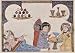 Arab painters around 1275 (The Banquet of the doctors of the al-Mukhtar ibn al-Hasan ibn Butlan, scene: The doctor is a waking tafelnde company in his home) Art Poster Print - 11 X 17