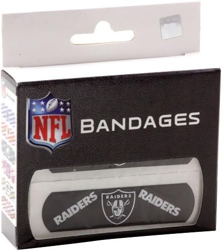 NFL Oakland Raiders Bandages-1 pack