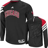 Adidas Chicago Bulls On-Court Long Sleeve Shooting Shirt Xx Large