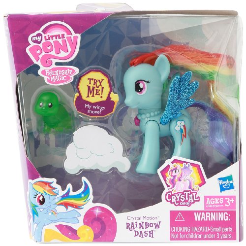 MLP Crystal Motion Rainbow Dash Doll
