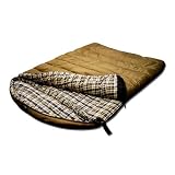 Grizzly 2 Person +0 Degree Rip Stop Sleeping Bag (Olive)