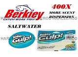Berkley Saltwater Gulp Fishing Lures 3 Shrimp White