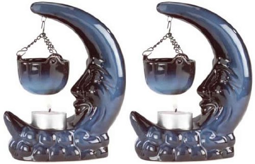 2 Midnight Moon Oil Warmer Burner
