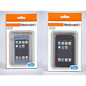 Silicone Case and Screen Protector for iPod touch, Clear
