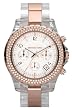 Michael Kors - Ladies Clear Acetate Bracelet MK5323