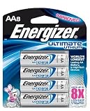 Energizer Ultimate Lithium Batteries, AA-8ct (Quantity of 3)