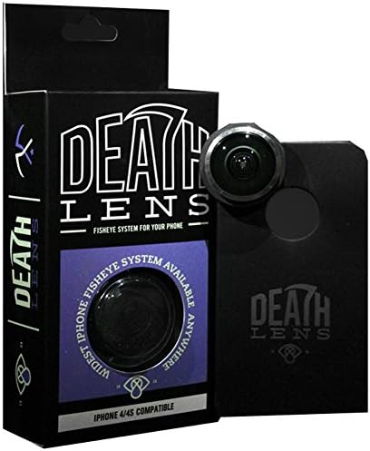 Death Lens Unisex Fish Eye Lens for Iphone 4/4s One Size