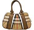 Burberry Women's Ashbury Check Bag 3201094 Casual Handbag Burberry Women's Ashbury Check Bag 3201094 Casual Handbag