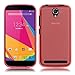 Cbus Wireless 3x Semi Transparent TPU Flex-Gel Cases Covers for BLU LIFE PLAY 2 - Semi Transparent Purple, Green, Pink