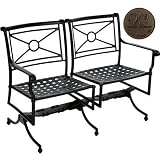 Windham Castings Windsor Independent Spring Settee Frame Only, Mocha