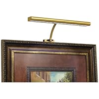 House of Troy Gold Finish Battery Powered LED Picture Light
