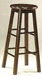 Review AtHomeMart  / Traditional Bar Stool in Capuccino Finish Wood 29