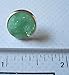 Summerfield Collection Silver-tone Faux Druzy Stone Stud Earrings 12mm (Mint Green)