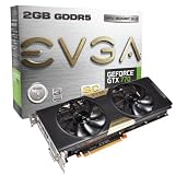 EVGA GeForce GTX770 SuperClocked w/EVGA ACX Cooler 2GB GDDR5 256bit, DL DVI-I, DVI-D, HDMI,DP, SLI Ready Graphics Cards (02G-P4-2774-KR)