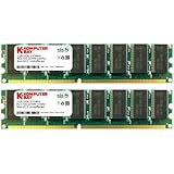 Komputerbay 2GB ( 2 X 1GB ) DDR DIMM (184 PIN) 333Mhz DDR333 PC2700 DESKTOP MEMORY