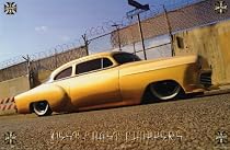 West Coast Choppers yellow hot-rod POSTER WCC RARE NEW - 24" x 36"