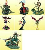 Capcom Onimusha Trading Figures Complete Set Of 8 (2005 Furuta)