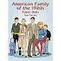 American Family of the 1980s Paper Dolls