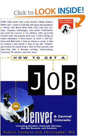 How to Get a Job in Denver and Central CO